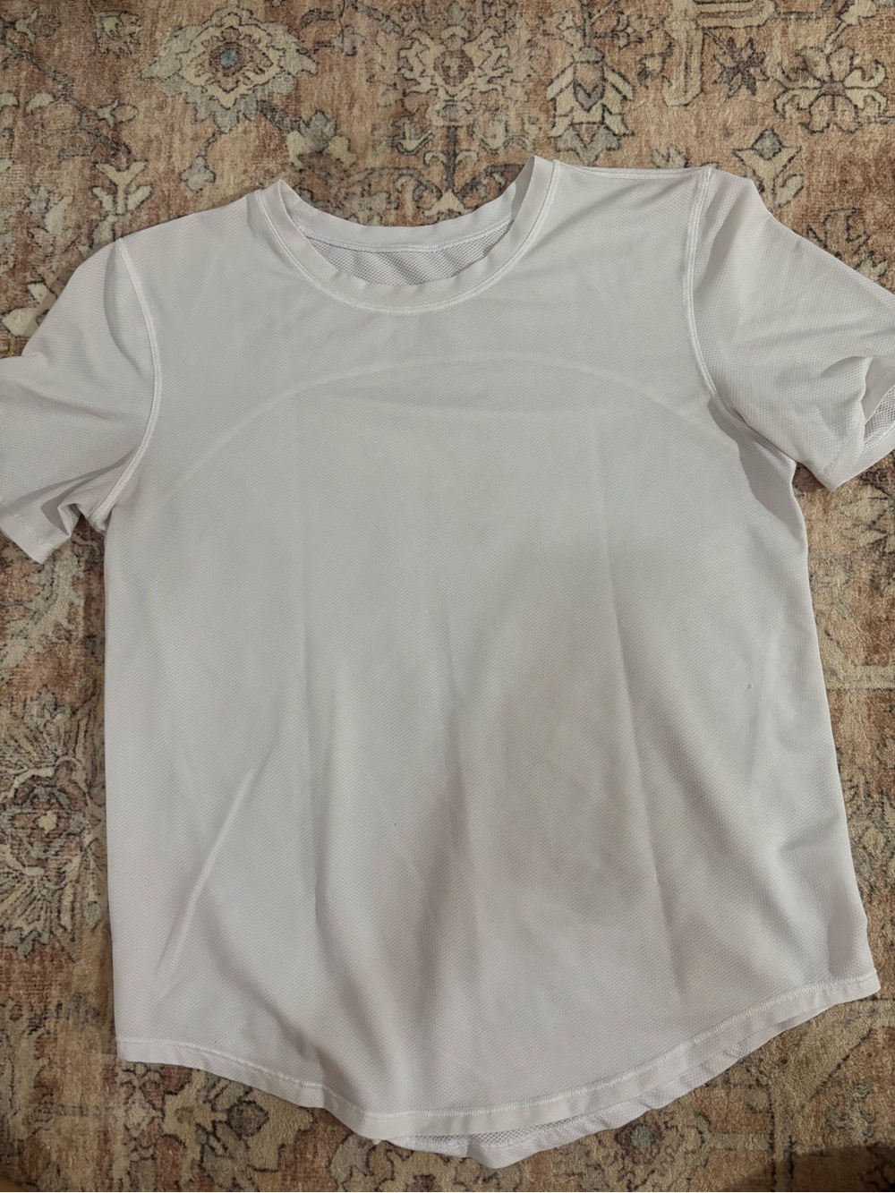 lululemon athletica White Short-Sleeve Performance Tee